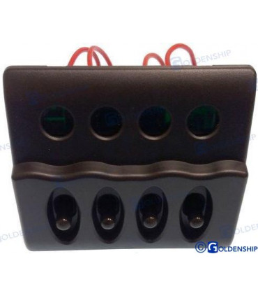 WEATHER DECK PANEL 4 POSITION SWITCH PAN