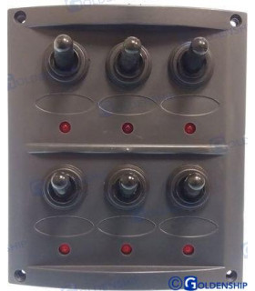 SPLASHPROOF SWITCH PANEL