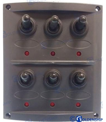 SPLASHPROOF SWITCH PANEL