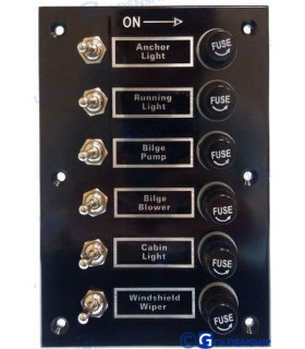 SWITCH PANEL 6-GANG