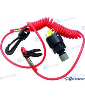 KILL SWITCH W/COIL LANYARD
