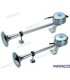 DUAL TROMPET HORN 24V.