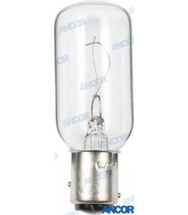 BULB 12V. 25W. BASE BAY15D
