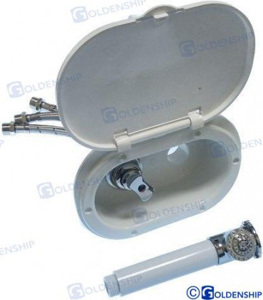 SHOWER BOX WITH C/H WATER MIXER