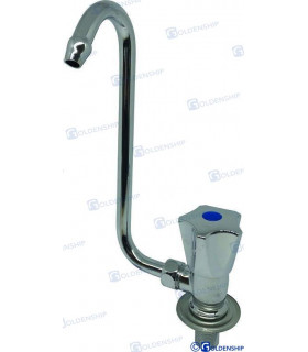 SWIVELLING FAUCET CHR.BRASS