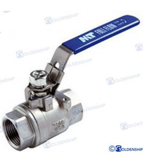 BALL VALVE 3/4"  STAINLESS