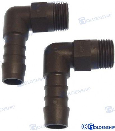 RACORD 90º POLYAMIDE 3/8 - 12 (2)