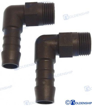 RACORD 90º POLYAMIDE 3/4 - 19