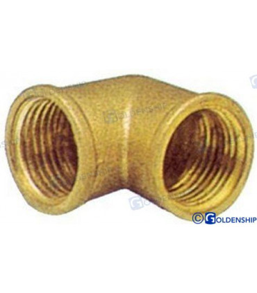 BRASS ELBOW H/H 1/2" (2)