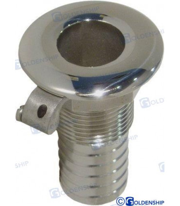 STAINLESS THRUHULL CONNECTION  3/4