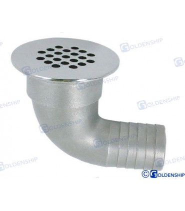 90º COCKPIT DRAIN AISI316