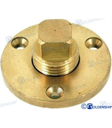 GARDBOARD DRAIN PLUG BRASS