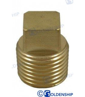 DRAIN PLUG ONLY BRASS
