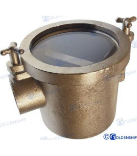 STAINLESS WATER FILTER 90º 1 1/4"