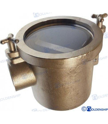 STAINLESS WATER FILTER 90º 1 1/4"