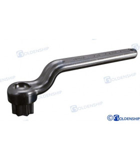 OCTAGONAL KEY FOR DECK FILLERS "ISEO"