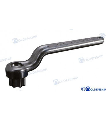 OCTAGONAL KEY FOR DECK FILLERS "ISEO"