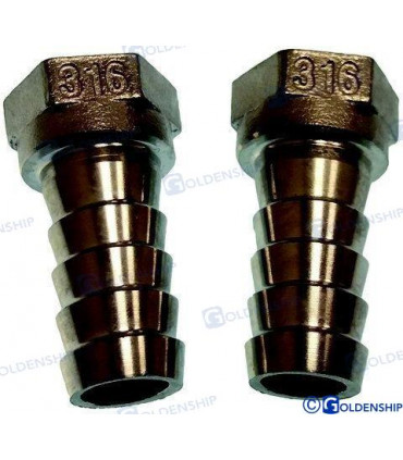 FEMALE NIPPLE AISI 316  1/2 - 15 (2)