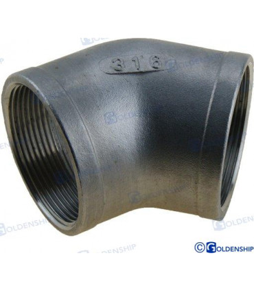 90º ELBOW BANDED  AISI 316   1/2