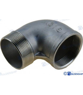 90º ELBOW BANDED  AISI 316   3/4
