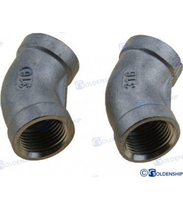 STREET ELBOW BANDED AISI 316  1/2 (2)