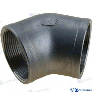 STREET ELBOW BANDED AISI 316  1-1/4