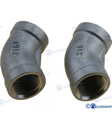 45º ELBOW BANDED 1/2" (2)