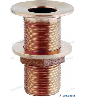 BRONZE THROUGH HULL OUTLET WELL PATTERN