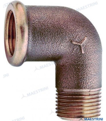 ELBOW M/F BRONZE 3/8"