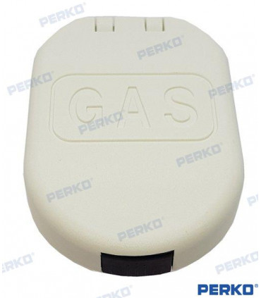 DECK FILL "GAS" WHITE