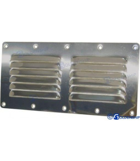 LOUVER VENTILATOR, SS. 230X115X0.8