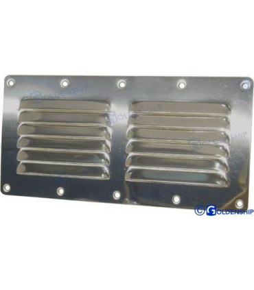 LOUVER VENTILATOR, SS. 230X115X0.8