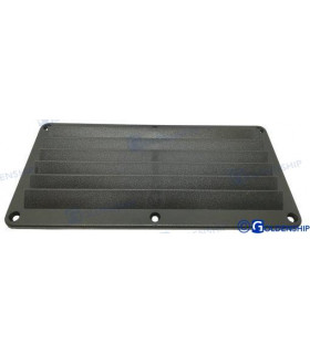 VENTILATOR ABS 225 x 123mm BLACK