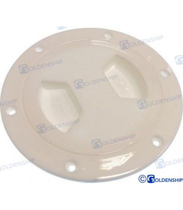 WATERPROOF INSP. PLATE WHITE