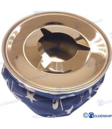 WINDPROOF ASHTRAY SS304 BLUE