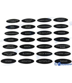 STICKER LABEL SET FOR GS11180/GS11181