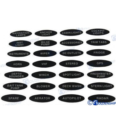 STICKER LABEL SET FOR GS11180/GS11181
