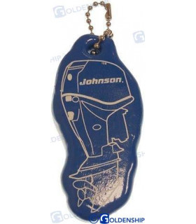 VINYL FLOATED KEY CHAIN (JOHNSON)