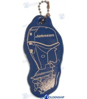 VINYL FLOATED KEY CHAIN (JOHNSON)