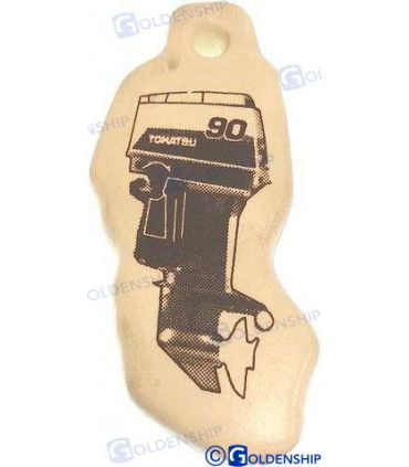 VINYL FLOATED KEY CHAIN (TOHATSU)