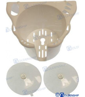 DRINK HOLDER CADDY - WHITE -