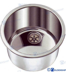 POLISHED SINK 260X180 W/SINK DRAIN