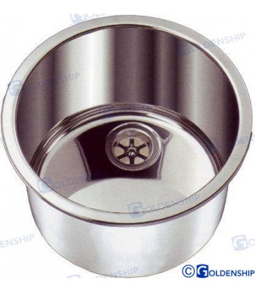 POLISHED SINK 260X180 W/SINK DRAIN