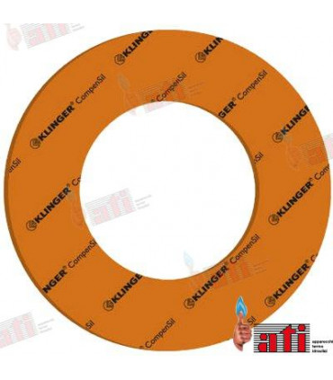 GASKET RED DIA 55x42 mm - sp. 2