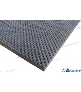 SOUND ABSORBER WITH ADHESIVE