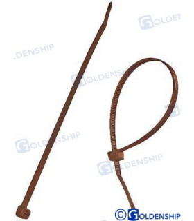 NYLON CABLE TIE 100X2,5 BROWN (100)