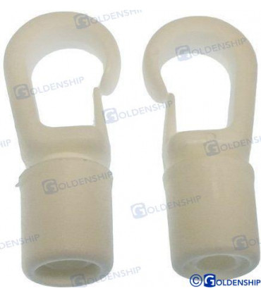 NYLON HOOK WHITE 8 MM (2)