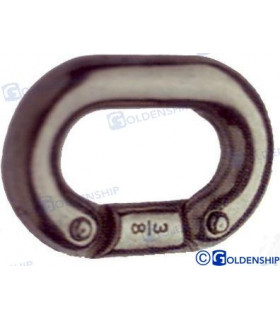 CHAIN CONNECTOR S. STEEL 6MM