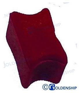 CHAIN RAINBOW 6MM RED