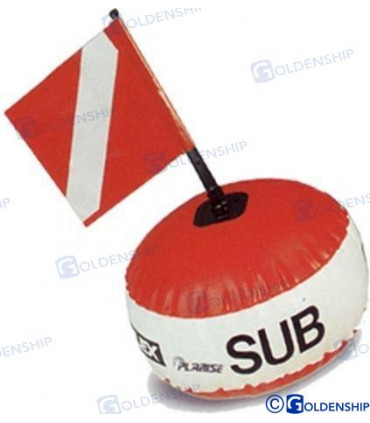 DIVING MARKER BUOY "EXPORT" DIA. 38 CM H